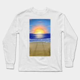 Sunrise at the Beach Returns Long Sleeve T-Shirt